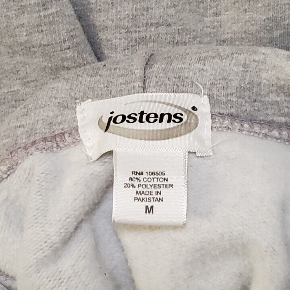 Senior 2010 Jostens Pullover Hoodie Womens M Gray Heathered Embroidered Pocket - Picture 8 of 9